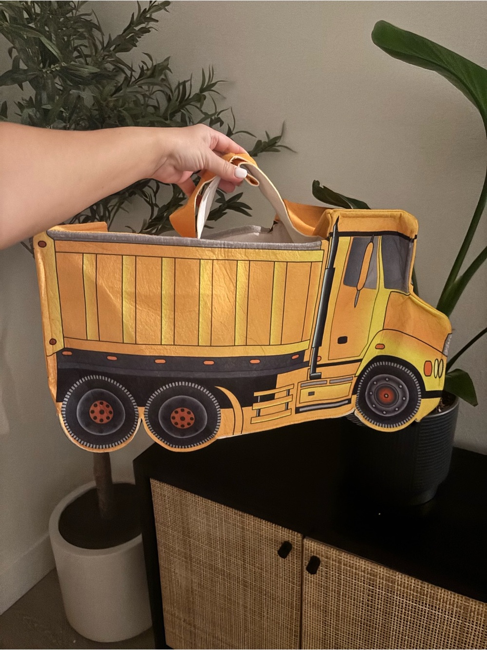 Toddler construction worker dump truck Halloween Costume